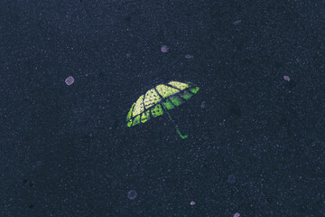 傘のアート