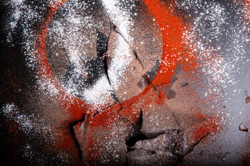 Chocolate art colors