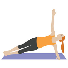 
Stretch muscle exercise, fitness exercise 
