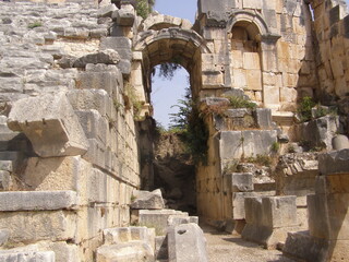 Monuments of the ancient era in Demre