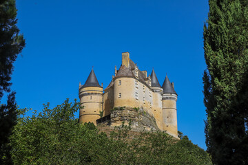 Fototapeta na wymiar Château de Bannes