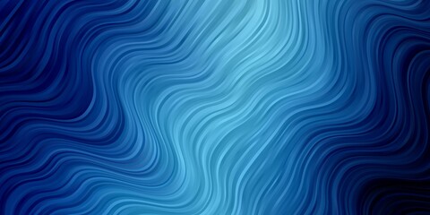 Light BLUE vector texture with wry lines. Colorful illustration, which consists of curves. Template for cellphones.