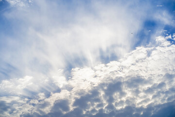 Obraz premium blue sky with clouds