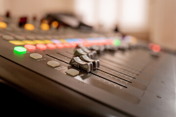 buttons equipment for sound mixer control, equipment for sound mixer control, electornic device