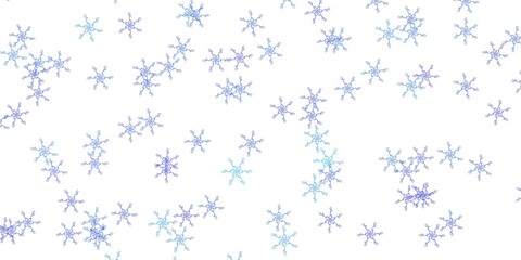Light BLUE vector background with bows.