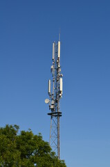 Antenne de t&eacute;l&eacute;phonie mobile.