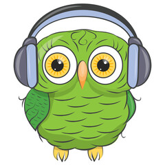 
Isolated icon design of an owl cartoon
