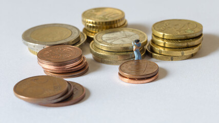stack of coins