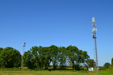Fototapeta premium Antenne de téléphonie mobile.