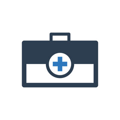 medical Briefcase icon - doctor bag icon