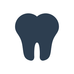 teeth and tooth icon - Dental and dentist symbol
