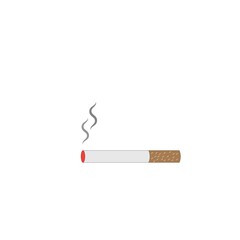 cigarette logo icon vector