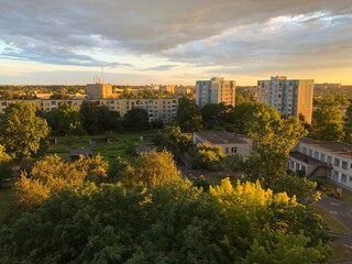 Little sity in Belarus