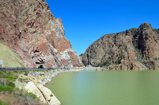 Wyoming - Buffalo Bill Dam Near Cody