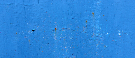 Blue paint texture. Old dry paint background
