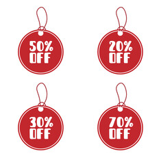 sale tag, discount tag set, isolated vector