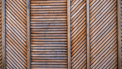 
Background made of wooden planks lined up in different directions