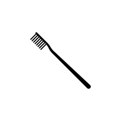Toothbrush icon flat vector illustration
