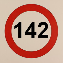Illustration des Straßenverkehrszeichens 