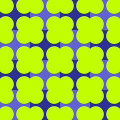 Colorful tile Seamless Geometric background pattern