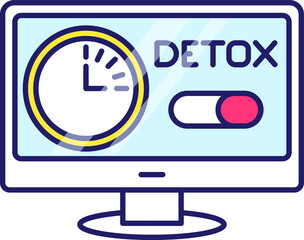 color icon, computer detox for a limited time