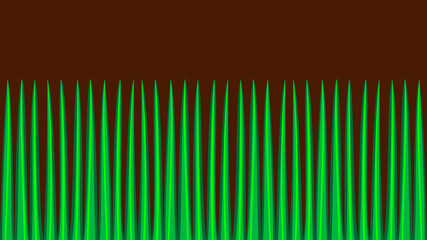green grass seamless border, isolated over white, illustration