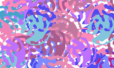 Light purple vector texture with abstract forms.