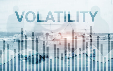 Volatility Financial Markets Concept. Stock and Trading Concept.