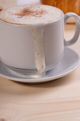 a cup of coffee