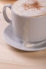 a cup of coffee