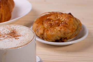 a cup of coffee