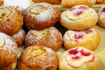 baked goods with cottage cheese