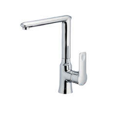 Single handles Kitchen Mixer metal faucet, modern design. Long spout