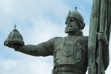 Naklejka premium Monument to Ermak