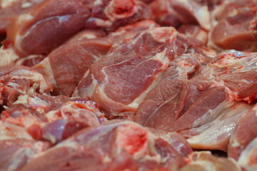 raw beef steak
