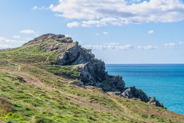 Lizard Head in Cornwall England