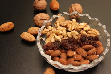 nuts and dried fruits