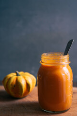 Pumkpin and tomato soup