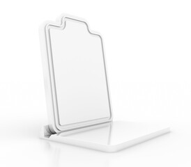 Elegant blank display, copy space 3d rendering