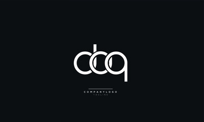doq Letter Business Logo Design Alphabet Icon Vector Monogram