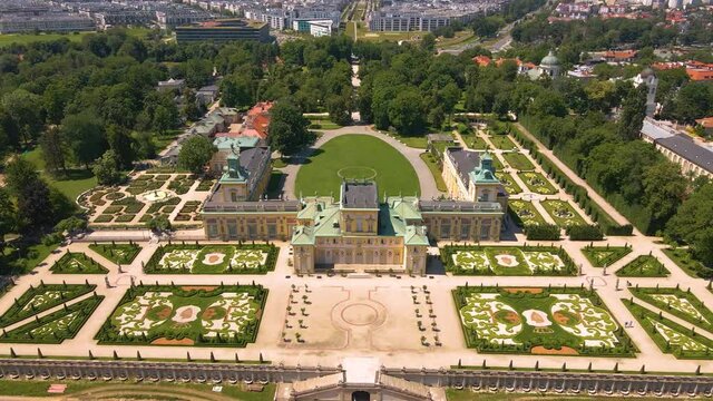 Warszawa - pałac w Wilanowie