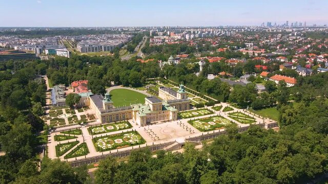 Warszawa - pałac w Wilanowie