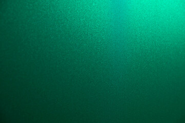 Bottle green background material, surface of etched glass pane.