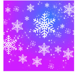 christmas snowflake background