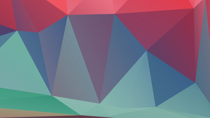 Abstract Color Polygon Background Design, Abstract Geometric Origami Style With Gradient. Presentation,Website, Backdrop, Cover,Banner,Pattern Template