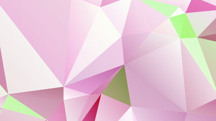 Fototapeta premium Abstract Pink Color Polygon Background Design, Abstract Geometric Origami Style With Gradient. Presentation,Website, Backdrop, Cover,Banner,Pattern Template