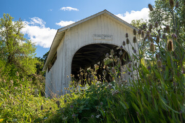 The Harris covered bridge in Philomath, Oregon, built in 1929