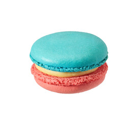 macaroons isolated on white background