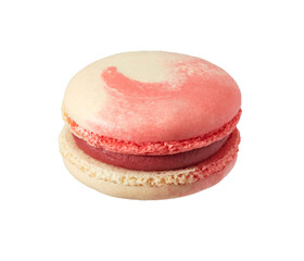 macaroons isolated on white background