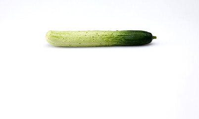 cucumber isolated on white background